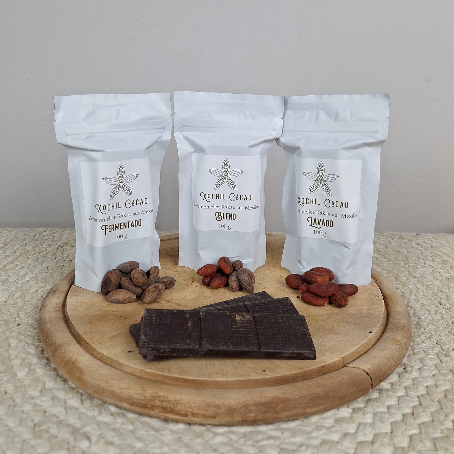 Zeremonieller Kakao aus Mexiko TASTING BUNDLE (3x 100g)
