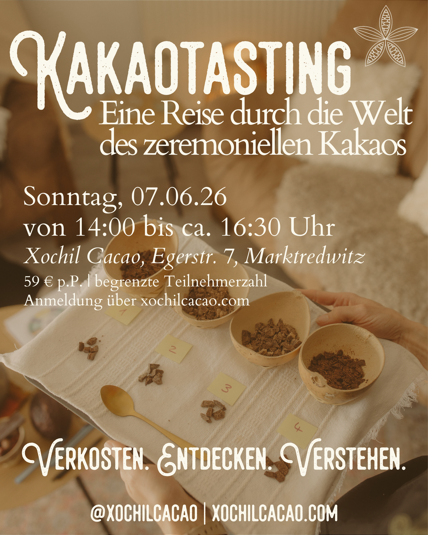 Kakaotasting vor Ort in Marktredwitz