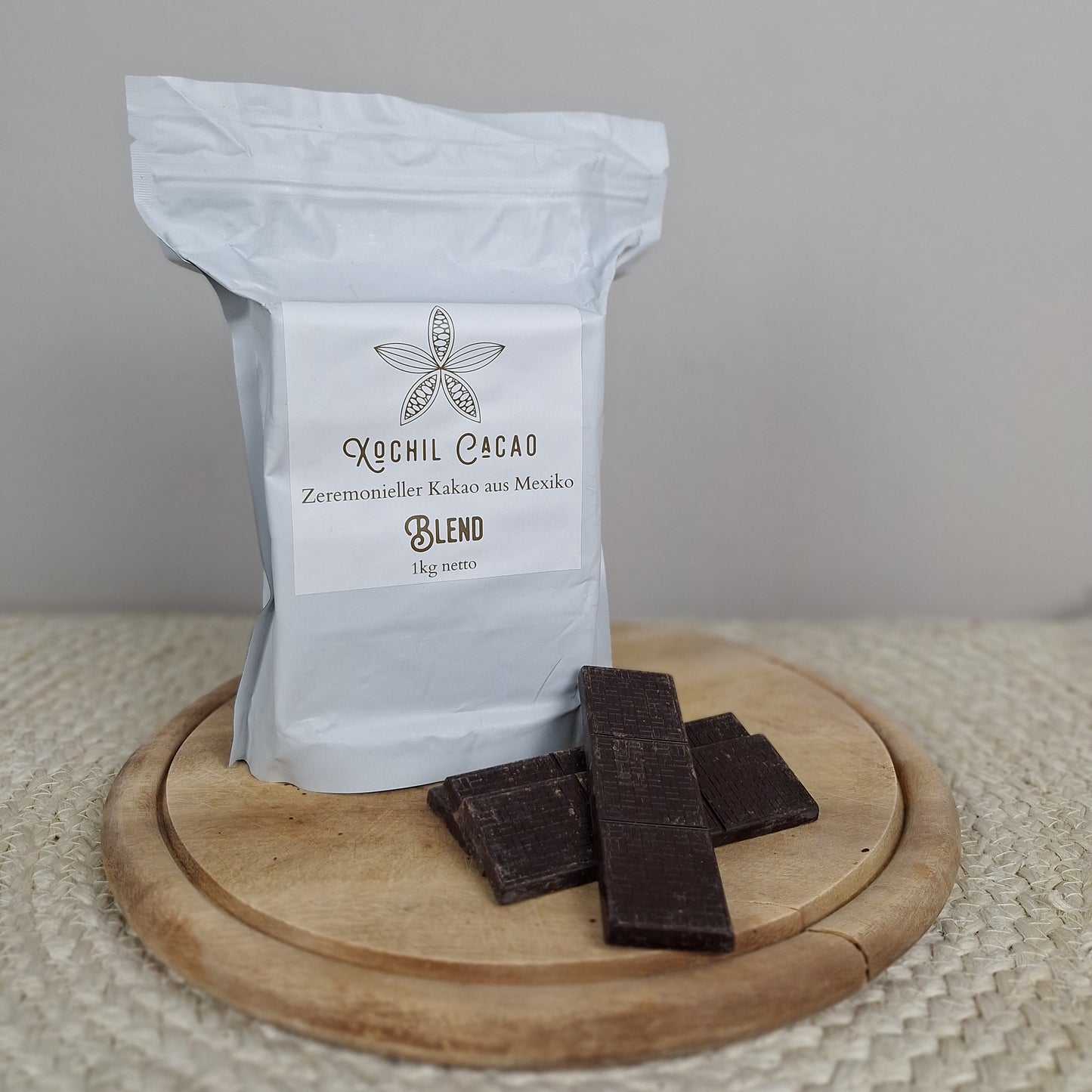 Zeremonieller Kakao aus Mexiko BLEND (Tafeln) 1 Kilo